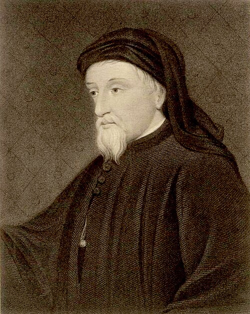 Portrait de Geoffrey Chaucer