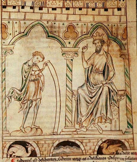 Portrait de Geoffroy de Monmouth, Mythologie, Moyen Âge, 1100 — 1155