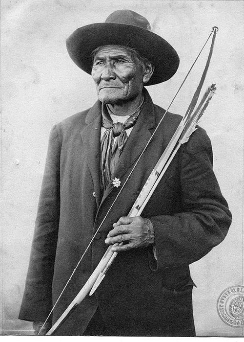 Portrait de Geronimo, Militaire, XIXe siècle, 1829 — 1909