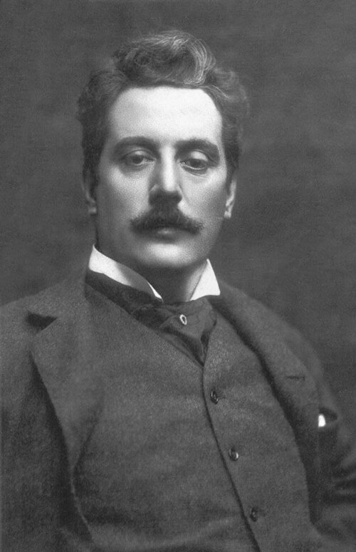Portrait de Giacomo Puccini
