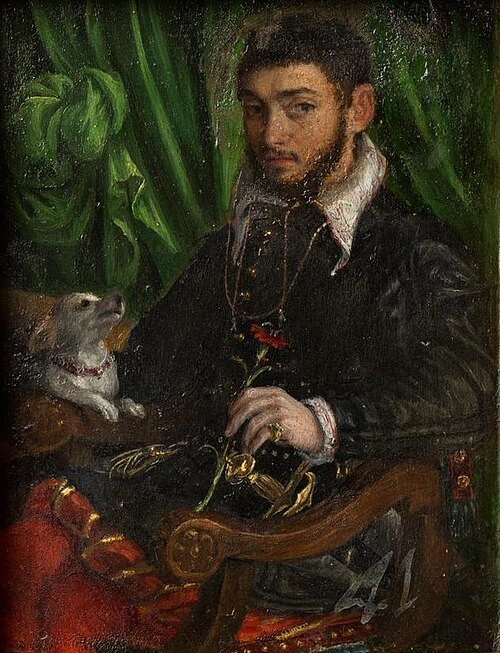Portrait de Gian Paolo Zappi, Arts visuels, Renaissance, 1555 — 1615
