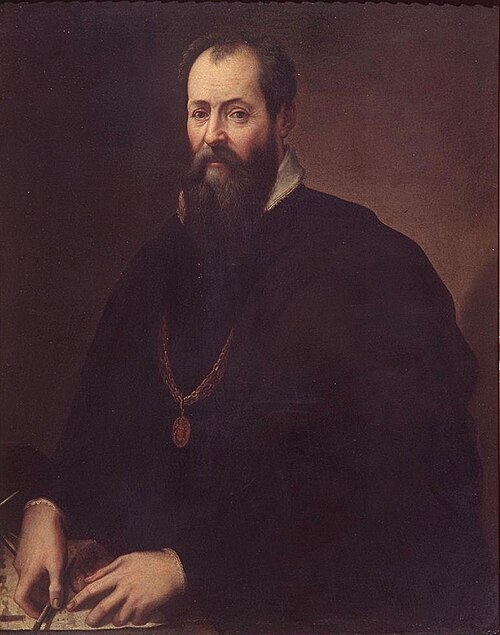 Portrait of Giorgio Vasari, Visual Arts, Antiquity, 1511 — 1574