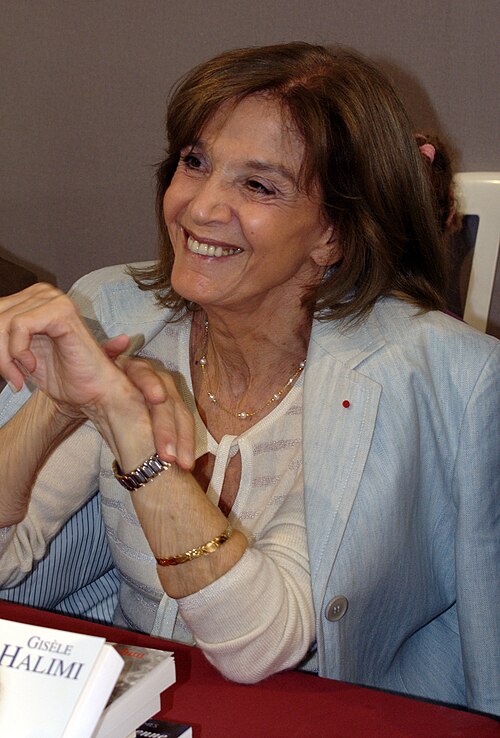Portrait of Gisèle Halimi
