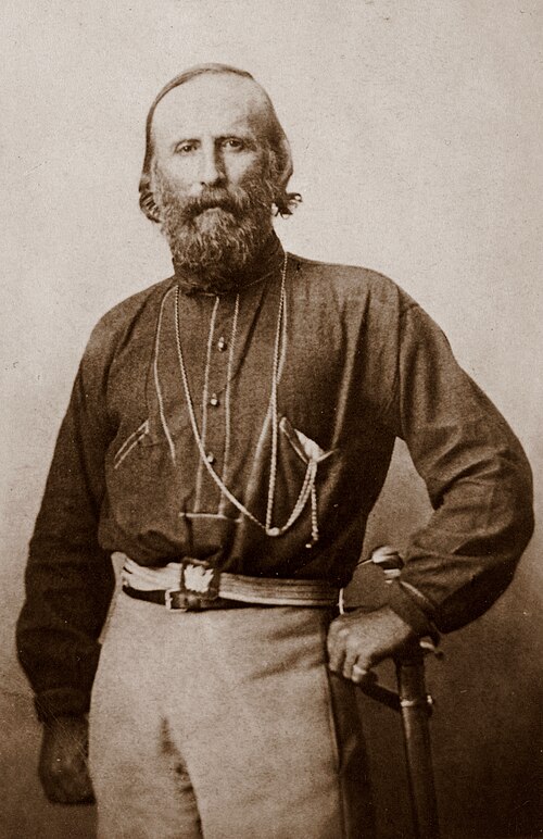 Portrait of Giuseppe Garibaldi, Music, 19th Century, 1807 — 1882