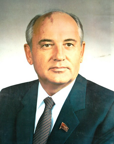 Portrait de Gorbatchev