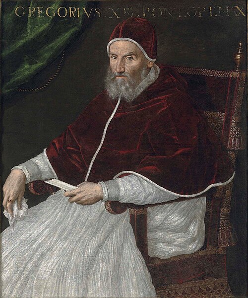 Portrait de Grégoire XIII, Spiritualité, Renaissance, 1502 — 1585
