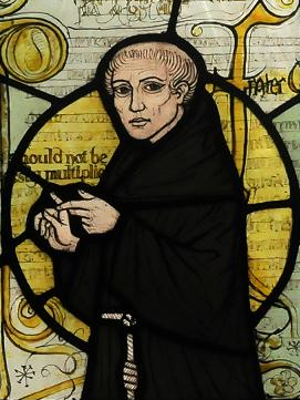 Portrait de Guillaume d'Ockham, Philosophie, Moyen Âge, 1287 — 1349