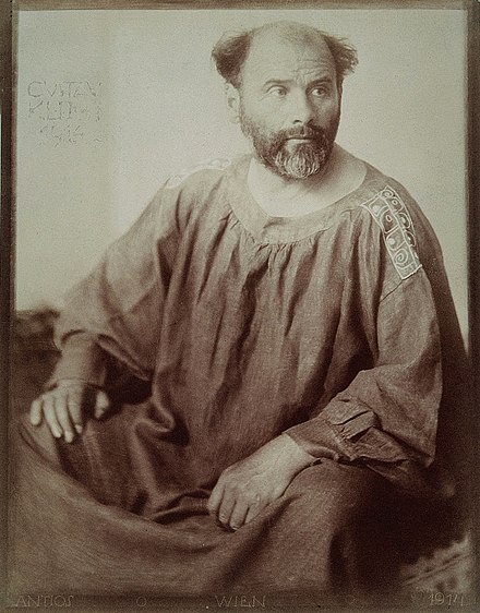Portrait de Gustave Klimt