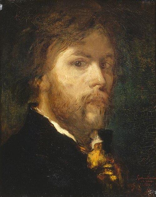 Portrait de Gustave Moreau, Arts visuels, Antiquité, 1826 — 1898