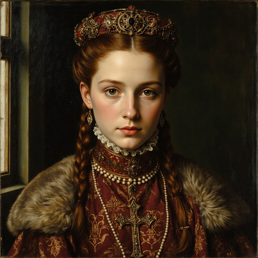 Portrait of Helena Glinskaya