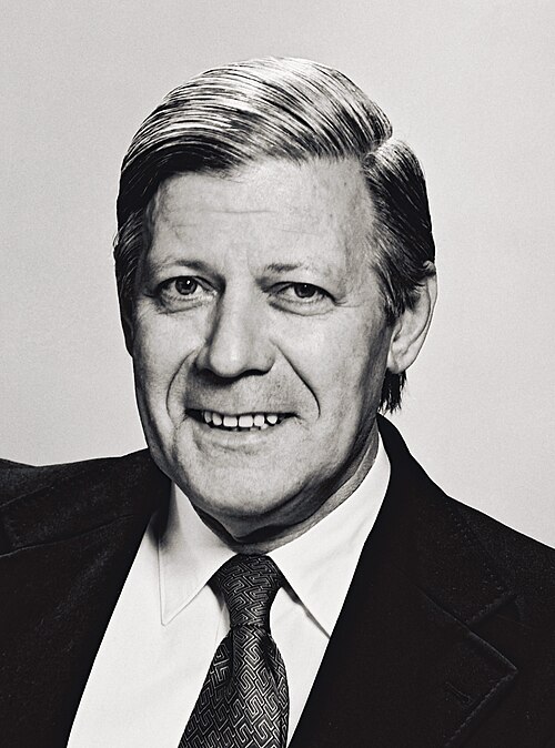 Portrait of Helmut Schmidt, Politics, 20th Century, 1918 — 2015