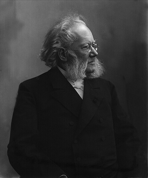 Portrait of Henrik Ibsen, Literature, 19th Century, 1828 — 1906