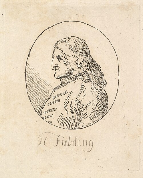 Portrait de Henry Fielding, Lettres, Temps modernes, 1707 — 1754