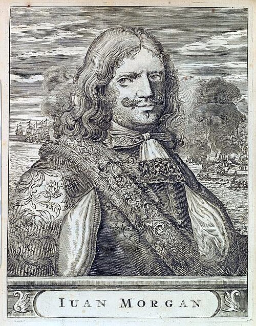 Portrait of Henry Morgan, Military, Early Modern, 1631 — 1688