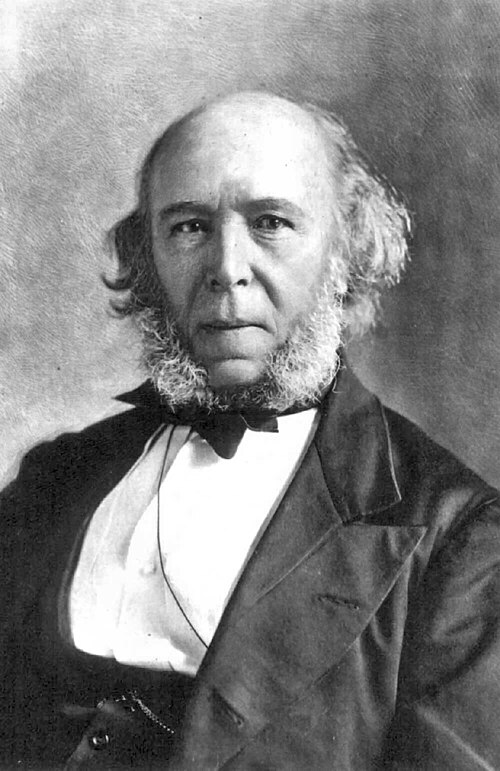 Portrait de Herbert Spencer, Philosophie, XIXe siècle, 1820 — 1903