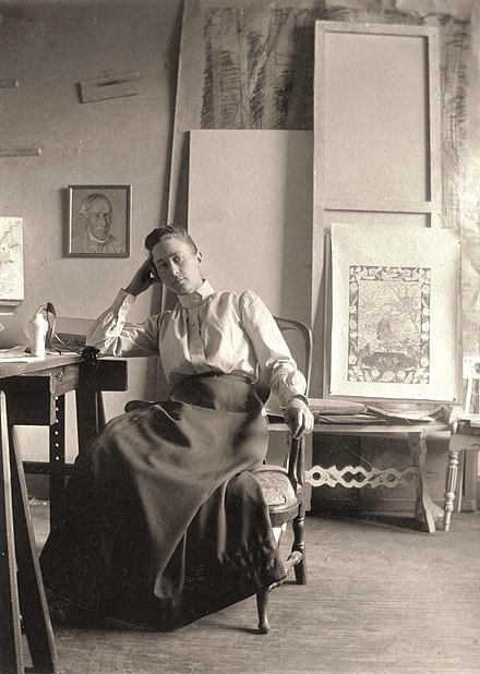 Portrait de Hilma af Klint