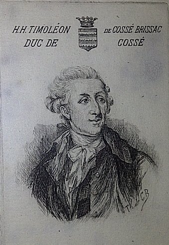 Portrait of Hyacinthe-Hughes Timoléon de Cossé-Brissac, Military, 19th Century, 1746 — 1813