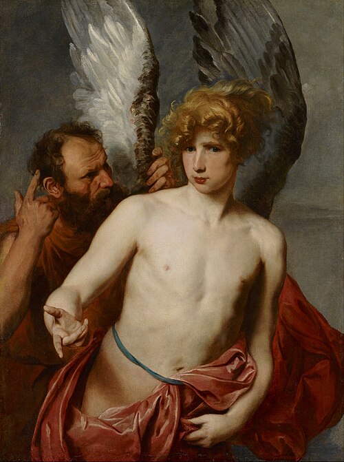 Portrait of Icarus, Mythology, Before Christ