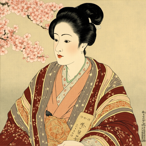Portrait de Impératrice Teishi