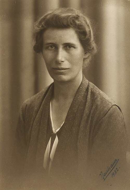 Portrait de Inge Lehmann, Sciences, XXe siècle, 1888 — 1993