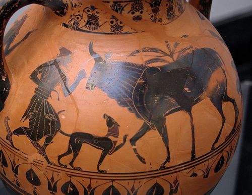 Portrait of Io, Mythology, Before Christ