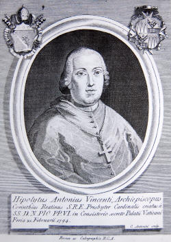 Portrait de Ippolito-Antonio Vincenti-Mareri, Spiritualité, XIXe siècle, 1738 — 1811