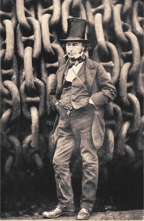 Portrait of Isambard Kingdom Brunel, Technology, 19th Century, 1806 — 1859