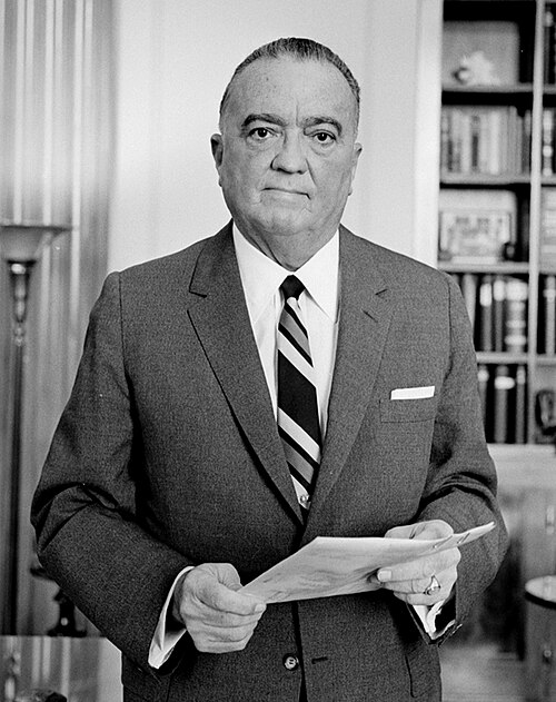 Portrait de J. Edgar Hoover, Politique, XXe siècle, 1895 — 1972