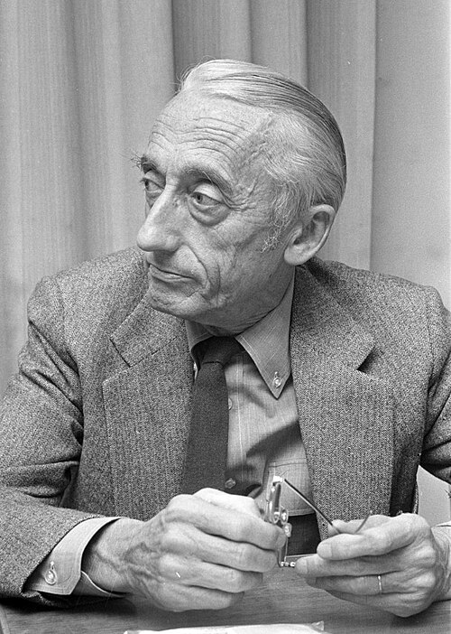 Portrait of Jacques Cousteau