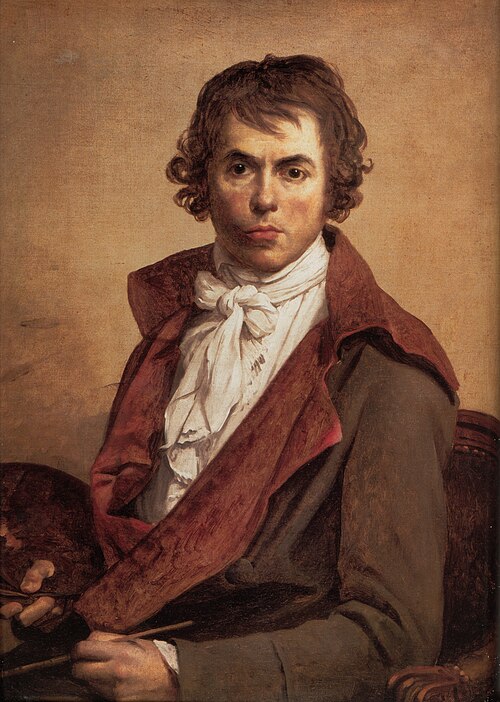 Portrait de Jacques-Louis David, Arts visuels, Antiquité, 1748 — 1825