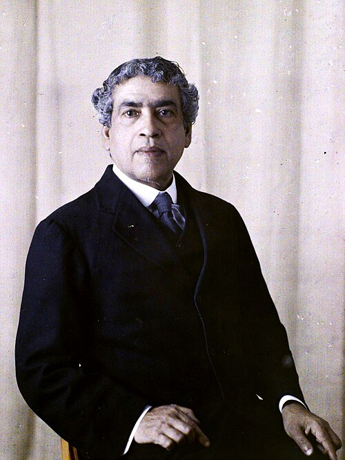 Portrait de Jagadish Chandra Bose