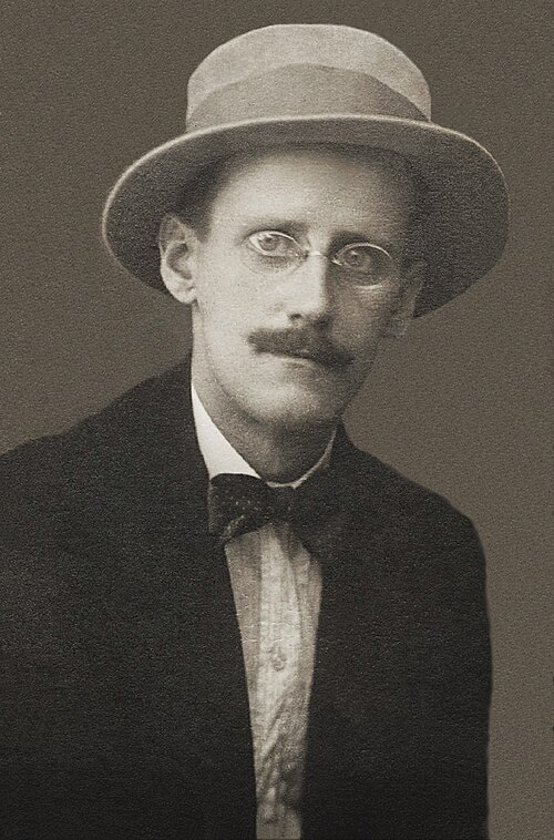 Portrait de James Joyce, Lettres, XXe siècle, 1882 — 1941