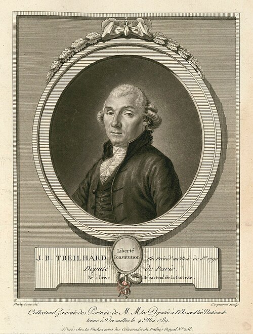 Portrait de Jean-Baptiste Treilhard, Politique, XIXe siècle, 1742 — 1810