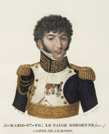 Portrait of Jean-Marie-Pierre-François Le Paige Dorsenne, Military, 19th Century