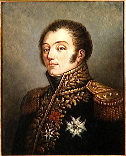 Portrait de Jean-Pierre Firmin Malher, Militaire, XIXe siècle, 1761 — 1808