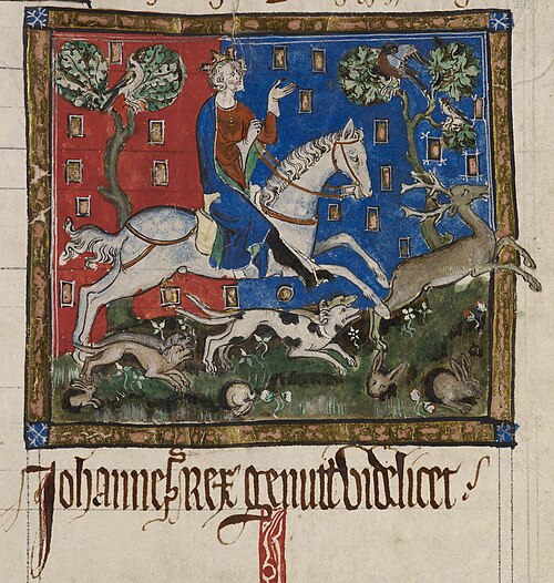 Portrait of John Lackland, Mythology, Middle Ages, 1166 — 1216