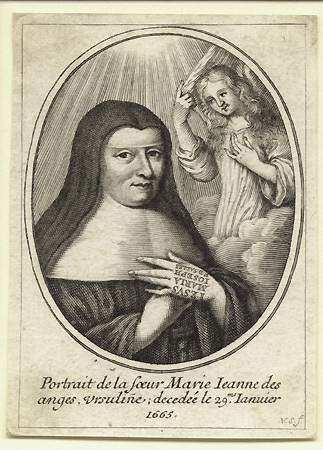 Portrait de Jeanne de Belcier, Spiritualité, Temps modernes, 1602 — 1665