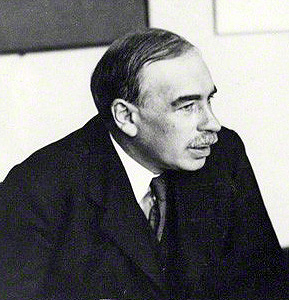 Portrait de John Maynard Keynes, Économie, XXe siècle, 1883 — 1946