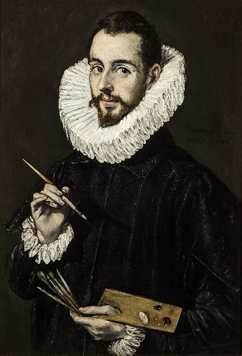 Portrait de Jorge Manuel Theotokópoulos, Arts visuels, Antiquité