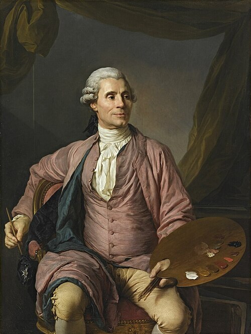 Portrait of Joseph-Marie Vien, Visual Arts, Early Modern, 1716 — 1809