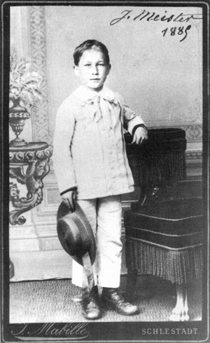 Portrait de Joseph Meister, Sciences, XIXe siècle, 1876 — 1940