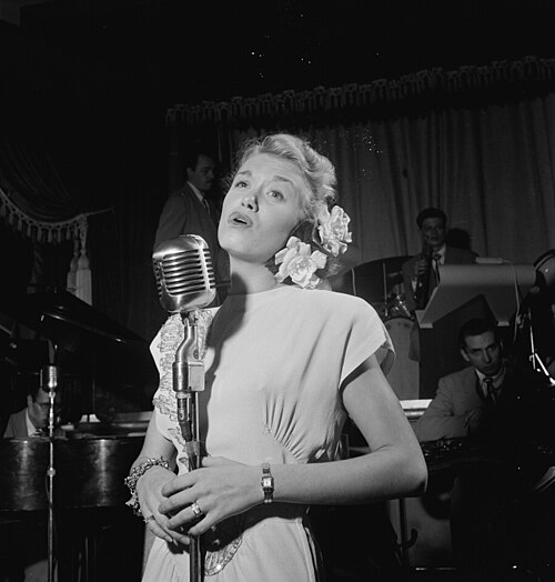 Portrait of June Christy, Music, 20th Century, 1925 — 1990