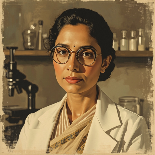 Portrait de Kamala Sohonie