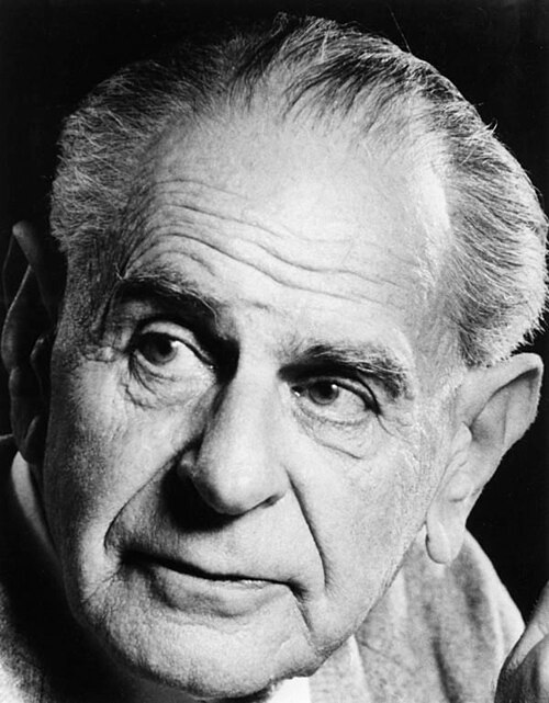 Portrait de Karl Popper