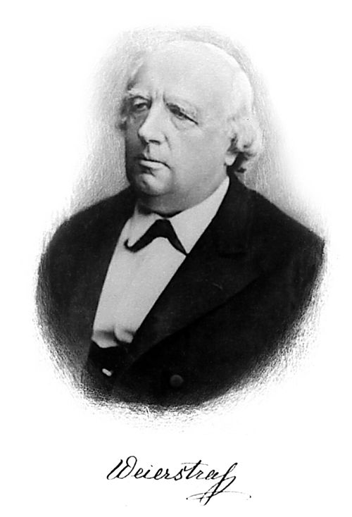 Portrait of Karl Weierstrass, Sciences, 19th Century, 1815 — 1897