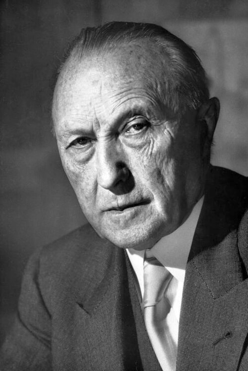 Portrait of Konrad Adenauer, Politics, 20th Century, 1876 — 1967