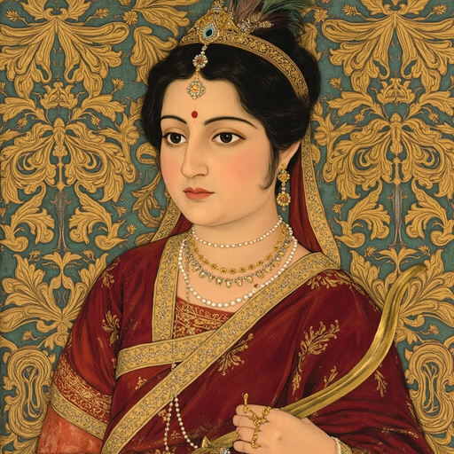 Portrait of Lakshmibai of Jhansi