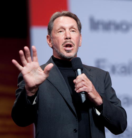 Portrait de Larry Ellison