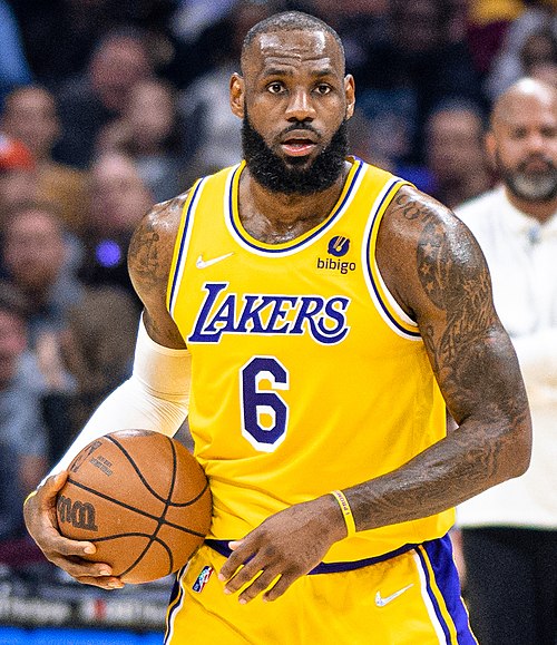 Portrait of LeBron James, Sports, 21st Century, 1984 — ?