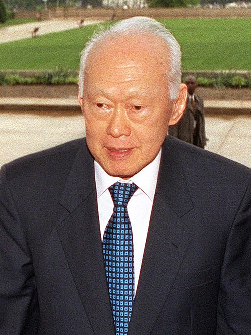 Portrait de Lee Kuan Yew